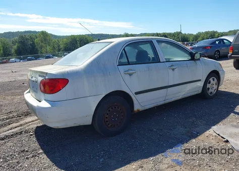 2004 Toyota Corolla Ce from USA, damaged, VIN 2T1BR32E84C275443